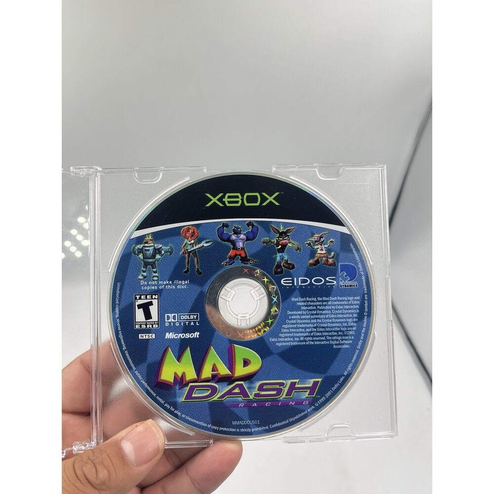 Mad Dash Racing - Microsoft Xbox Tested Authentic - Picture 2 of 4